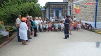В детсаду №8 м.Комрат прошли учения по гражданской защите(фоторепортаж)